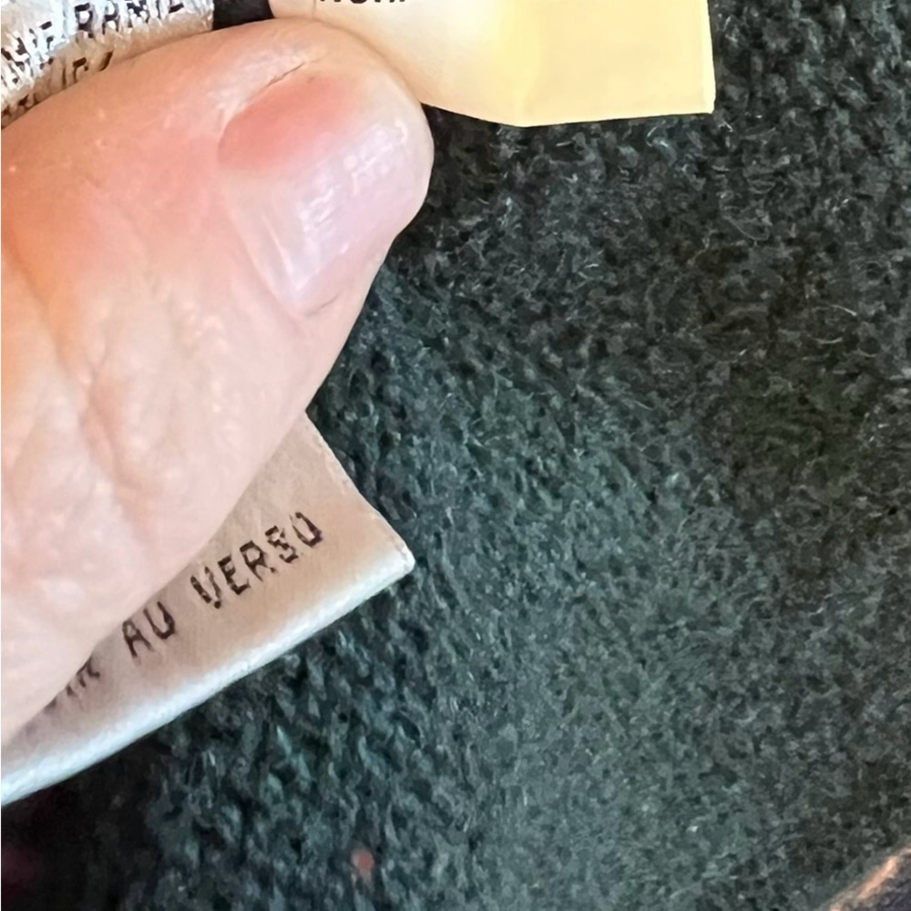 Northern Isles Patchwork Sweater Large Indigo Twe… - image 8